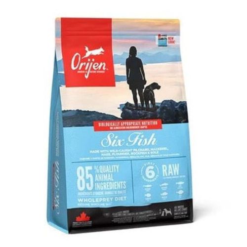 Orijen Six Fish Protein-Rich Adult Dog Dry Food 6Kg