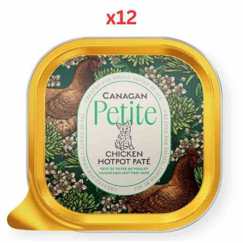Canagan Petite Chicken Hotpot Pate Small Wet Dog Food 100g (Pack of 12)