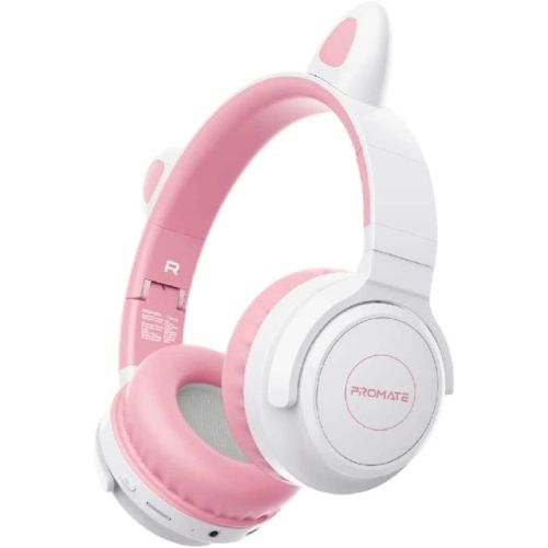 Promate Kids Wireless Bluetooth Headphones, Panda BGM