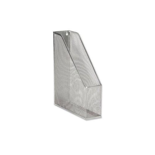 Partner Metal Mesh Magazine Holder Silver