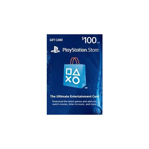 $100 USA Playstation Network Gift Card - PSN Card (Instant Email Delivery)