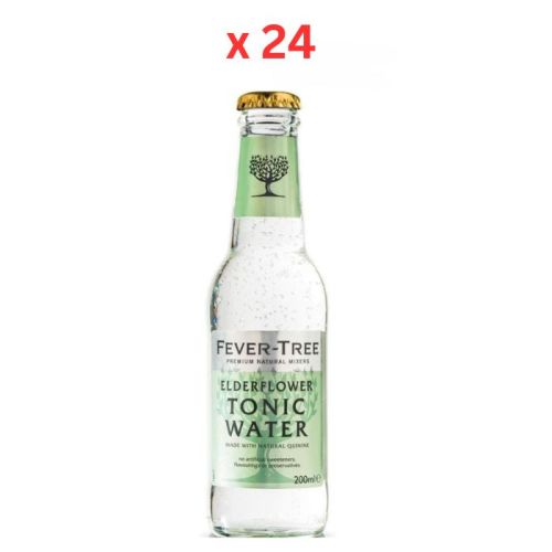 Fever Tree Elderflower Tonic Water 24X200ml