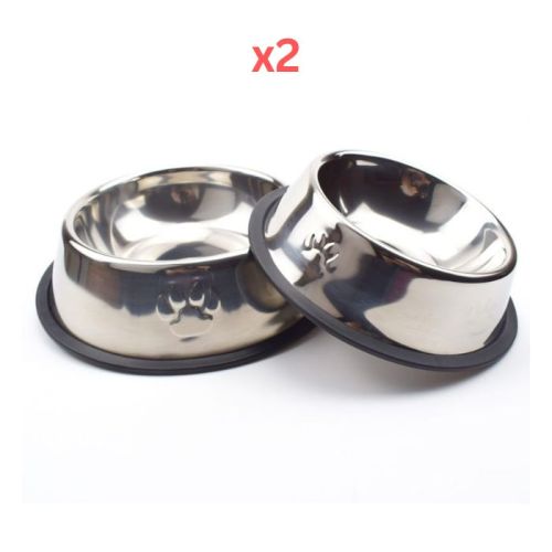 Cozy Paws Stainless Steel Bowl 34Cm