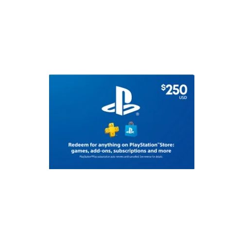 $250 USA Playstation Network Gift Card - PSN Card (Instant Email Delivery)