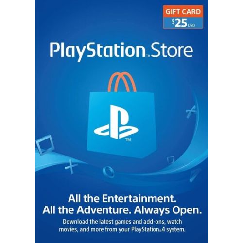 $25 USA Playstation Network Gift Card - PSN Card (Instant Email Delivery)