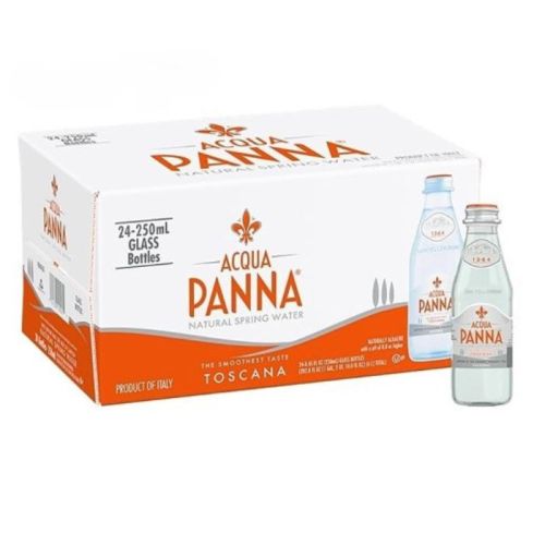 Acqua Panna Mineral Water Glass 250mlX24 (10 Cartons)