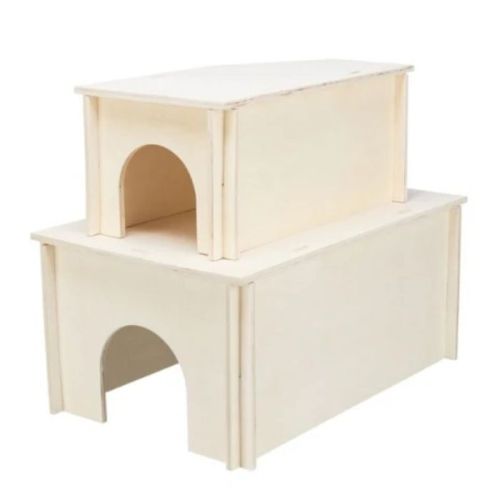 Trixie Holm House With Connect System For Small Pets - White 50X23X33Cm