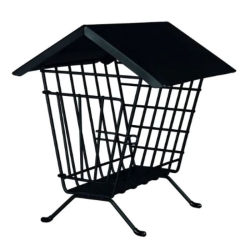 Trixie Free Standing Hay Manger With Roof For Small Pets - Brown 20X23X20cm