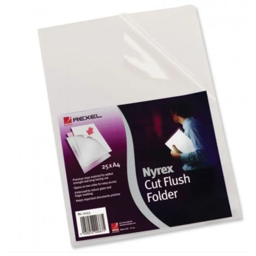 REXEL 12153 NYREX FOLDER PFC/A4 100 PIECES PER PACK