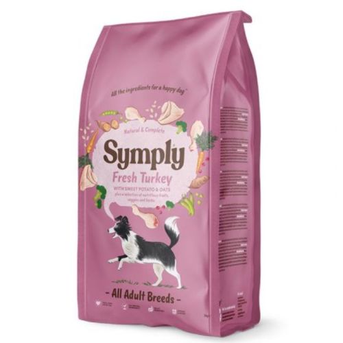 Symply Adult Fresh Turkey Dry Dog Food 6Kg 