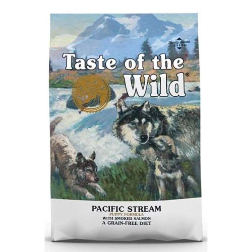 Taste Of  The Wild Pacific Stream Puppy Recipe With Smoked Salmon 12.2Kg
