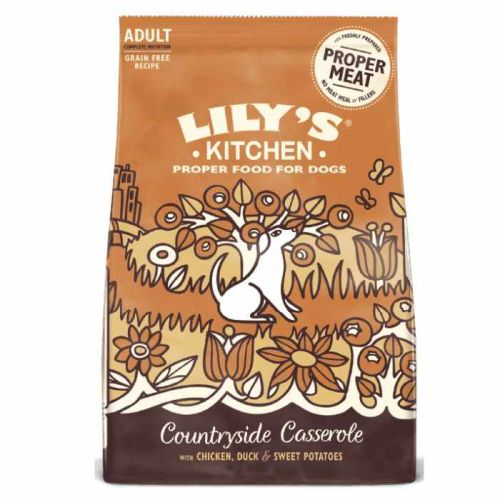 Lily's Kitchen Countryside Casserole With Chicken, Duck & Sweet Potatoes Adult Dry Dog Food 7Kg
