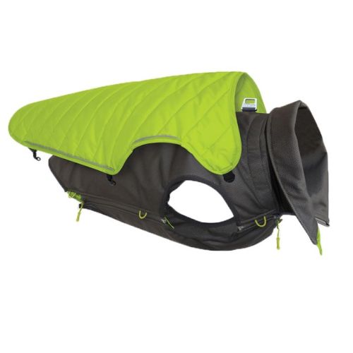 Petstages Telluride 2-In-1 Coat Green MD