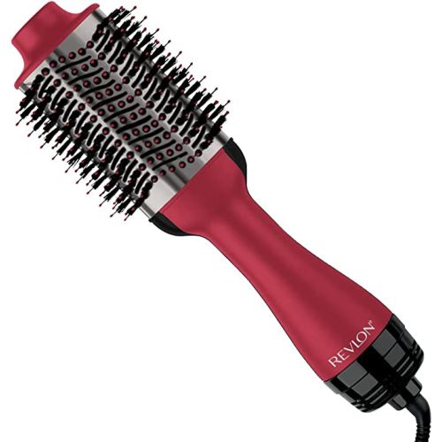 Revlon One Step Hair Dryer & Volumizer plus cool setting Titanium Coating - RVDR5279ARB 