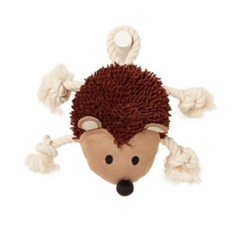 Danish Design FatFace Hedgehog Toy For Dogs Brown