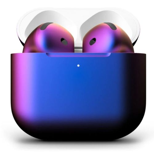 Merlin Craft Customized Apple Airpods 4 Dualtone Violet Cosmos