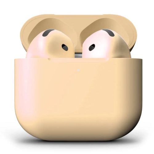 Merlin Craft Customized Apple Airpods 4 Gold Bold