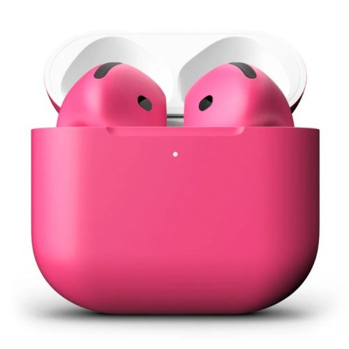Merlin Craft Customized Apple Airpods 4 Neon Pink