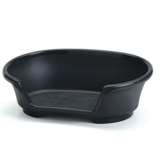 Savic Cosy Air Plastic Dog Bed Black 90Cm