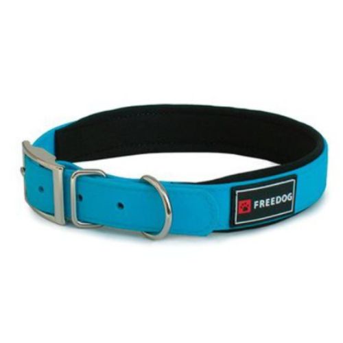 Freedog Ergo PVC Collar for Dogs - Blue Large