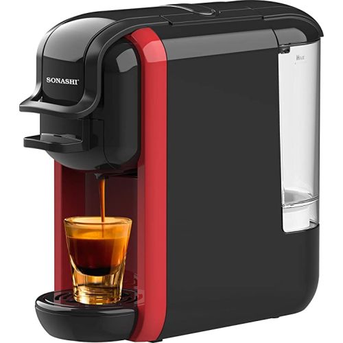 Sonashi 3 in 1 Multifunction Espresso Coffee Machine, (SCM-4969)