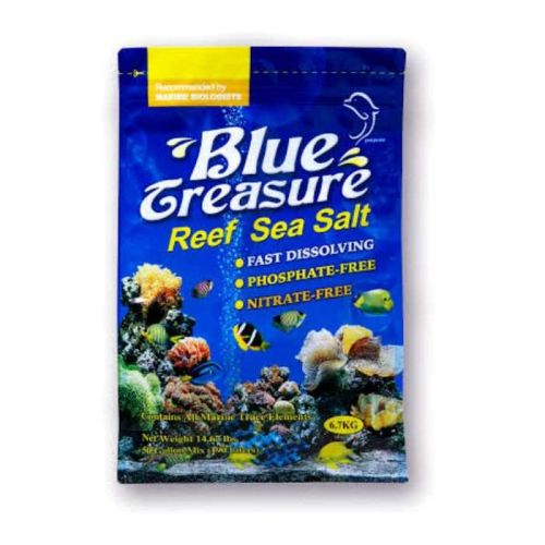Blue Treasure Reef Sea Salt, 6.7kg Bag