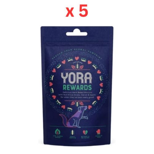 Yora Pet Foods Training Dog Treats 100G (Pack of 5)