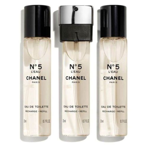 Chanel No 5 L'Eau (W) Edt 3X20Ml Refills