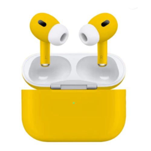 Customized Apple AirPods Pro 3 Yellow Glossy