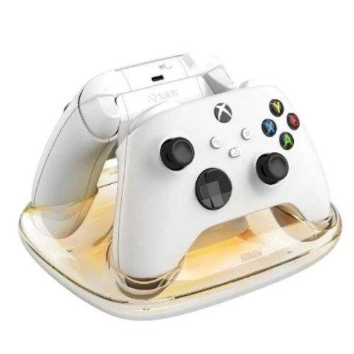 8Bitdo Dual Charging Dock for Xbox Wireless Controllers, White
