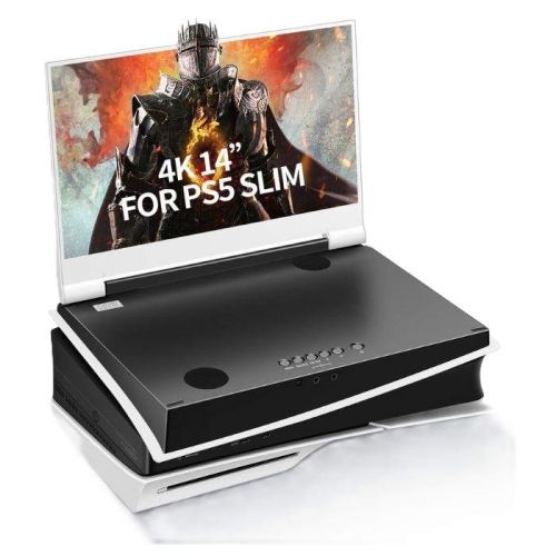 G-Story 14inch IPS 4k 60Hz Portable Monitor Gaming Display Integrated with PS5 Slim (Console  not Included)