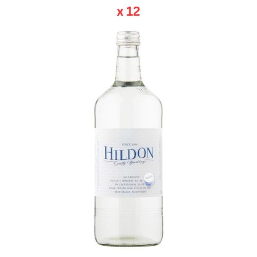 Hildon Carbonated (Sparkling) Natural Mineral Water 12X750Ml