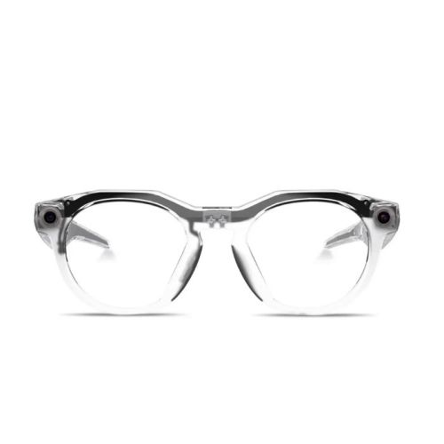 Oakley Meta HSTN Smart Glasses Transitions Grey Lenses - Frame Clear