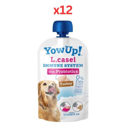 YowUp L Casei Turkey Dog Wet Food 115G (Pack of 12) Dubai Delivery Only