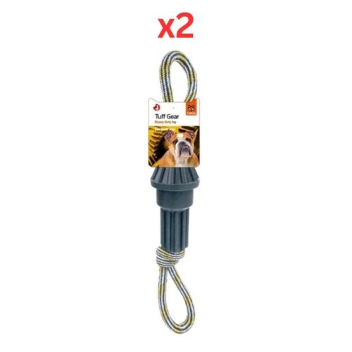 Fofos Tuff Gear Driveshaft Rope Dog Toy (Pack of 2)