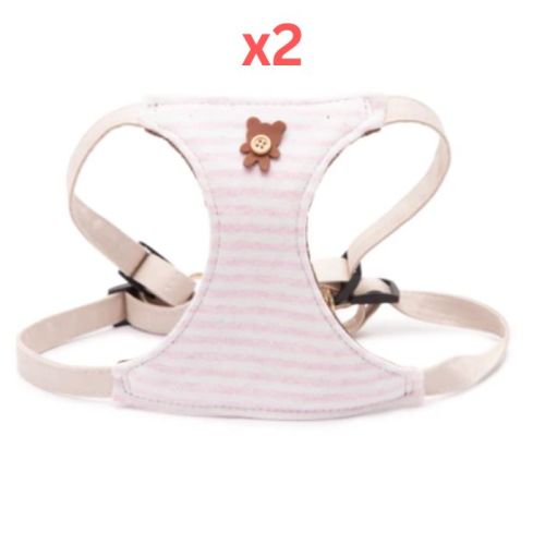 Pawsitiv Handmade Easy Walk Harness - Coco Pink Small (Pack of 2)