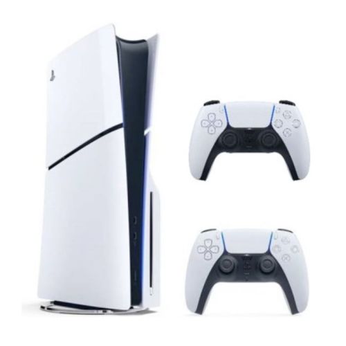 Sony PlayStation 5 Console Slim Disc 1TB with Extra Controller (International Edition)