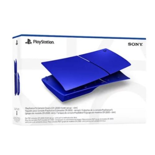 Sony PlayStation 5 Slim Console Cover Cobalt Blue