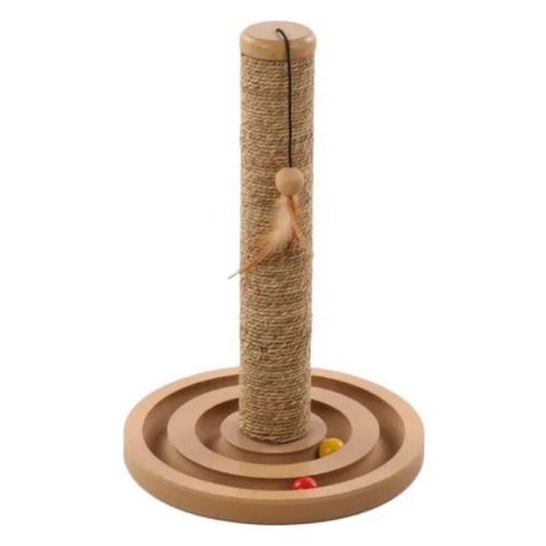 Flamingo Seaweed Toy Brigitte Cat Scratching Tree