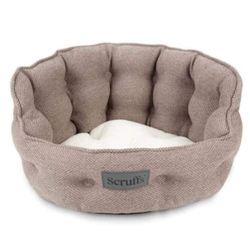 Scruffs Seattle Cat Bed Stone Grey