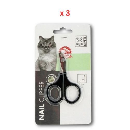 M-Pets Hairdo Cat Nail Clipper Pack Of 3