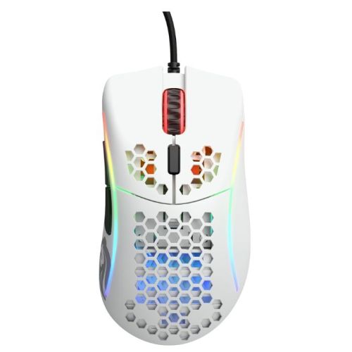 Glorious Model D- (Minus) Wired Gaming Mouse - Matte White