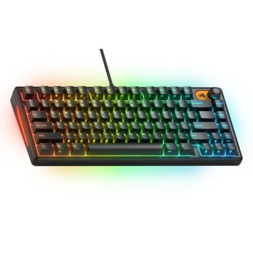 Glorious GMBK 75% Wired Membrane Gaming Keyboard - Black