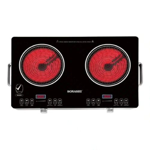 Sonashi Infrared Double Ceramic Stove, Cooker - SIS-017C