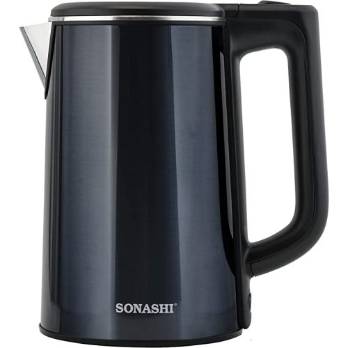 Sonashi 1.8 Litres Stainless Steel Cordless Kettle, SKT-1810