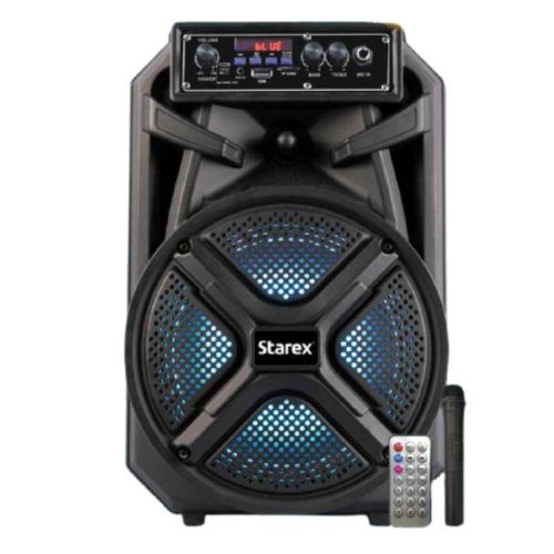 iSonic SP 456 8 inch Rechargeable Trolley Speaker, Black - SP 456