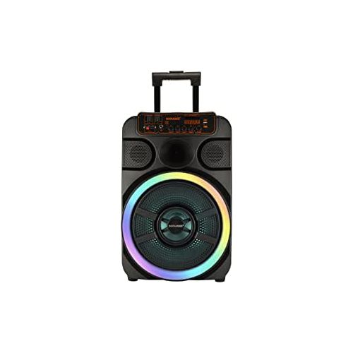 Sonashi12" Rechargeable Trolley Woofer Speaker, (SPS-8012RT)
