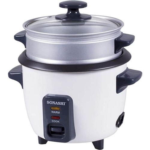 Sonashi 1.8 Liters Rice Cooker With Steamer, SRC-318