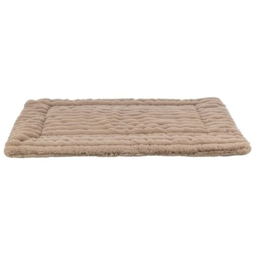 Trixie Lonni Corduroy Plush Lying Mat For Dogs - Light Brown 75X55Cm