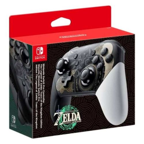 Nintendo Switch Pro Controller The Legend Of Zelda Tears Of The Kingdom Edition Black 